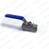 Кран шаровый НЕПОЛНОПРОХОДНОЙ ВР-ВР 1/2 нержавейка Кран шаровый НЕПОЛНОПРОХОДНОЙ ВР-ВР 1/2 нержавейка