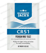 Дрожжи винные Mangrove CR51 Дрожжи винные Mangrove CR51