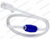 Сифон высокий переливной с грушей