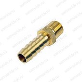 Штуцер елочка 10 мм - НР 1/4