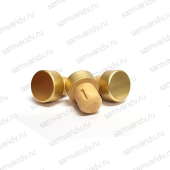 Пробка камю с золотой шляпкой 19.5 мм Пробка камю с золотой шляпкой 19.5 мм