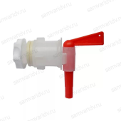Кран пластиковый 3/4 без насадки дрожжеуловителя Кран пластиковый 3/4 без насадки дрожжеуловителя
