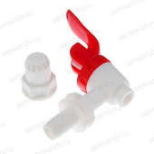 Кран 1/4 для бродильных емкостей 12 мм нажимной