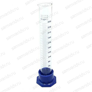 Цилиндр стеклянный на пласт. основании 250 мл