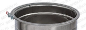 Хомут и прокладка для Люксстали 37 л, d = 36 см Хомут и прокладка для Люксстали 37 л, d = 36 см