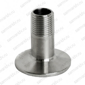 Переходник кламп 1.5"/ наружняя резьба 1/2 