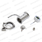 Узел отбора стаканного типа 1.5" с грибочком и термометром