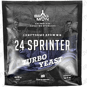 Спиртовые дрожжи Bragman 24 Sprinter
