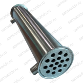 Холодильник 40 см 17 трубок по 12 мм 3 дюйма 1/2 резьба