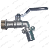 Кран г-образный 1/2 НР - 14 мм Кран г-образный 1/2 НР - 14 мм