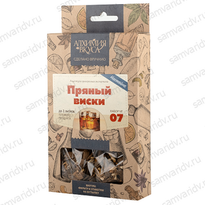 Набор для настойки Алх. вкуса "Пряный виски" 33 г